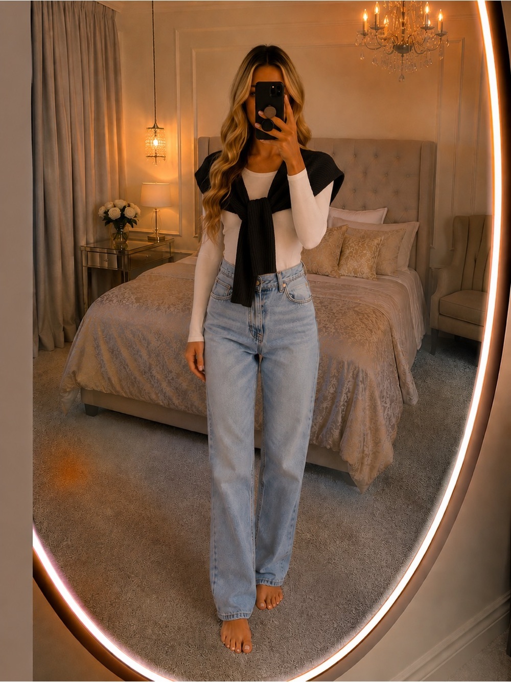 Black shrug